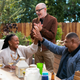 Maya Lynne Robinson, Rob Corddry, and Omar Miller